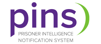 PINS, Prisoner Intelligence Notification System logo